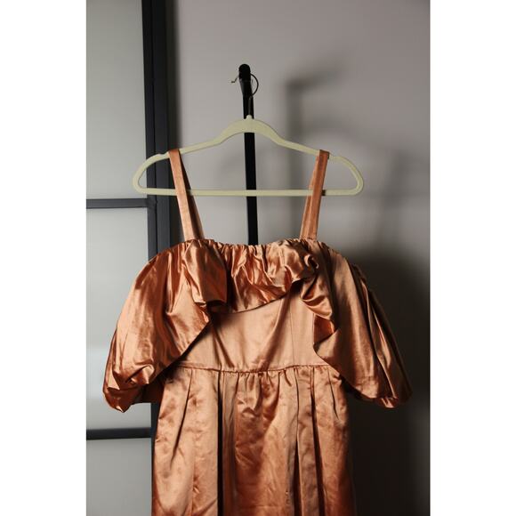 NWT Ulla Johnson Lelita Dress in Copper Size 2 - Picture 6 of 16